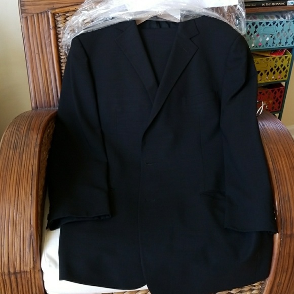 Ermenegildo Zegna black "soft" two-piece suit - Picture 6 of 7